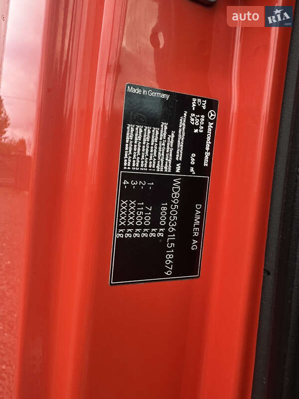 Рефрижератор Mercedes-Benz Axor 2010 в Луцке фото 24 Рефрижератор Mercedes-Benz Axor 2010 в Луцке