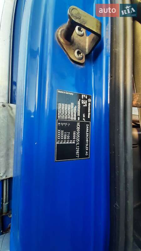 Тентованый Mercedes-Benz Axor 2006 в Любомле фото 6 Тентованый Mercedes-Benz Axor 2006 в Любомле