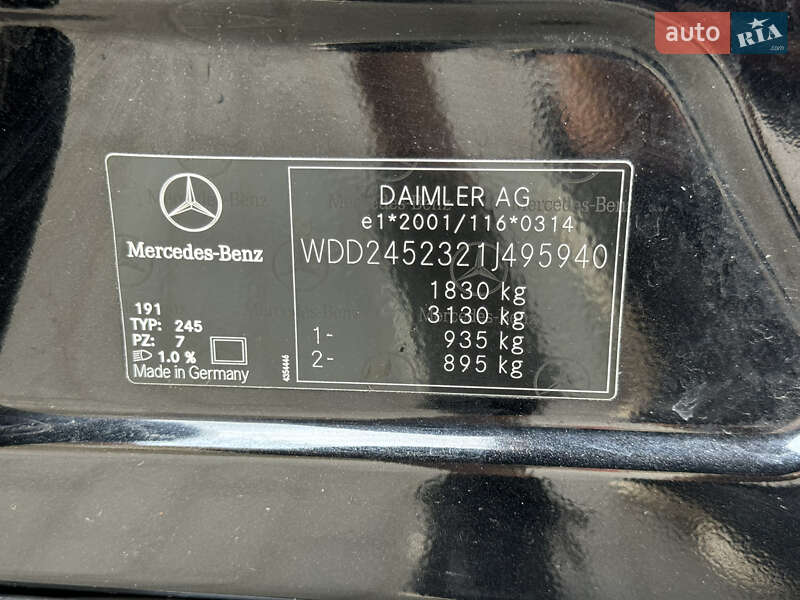 Хэтчбек Mercedes-Benz B-Class 2009 в Черновцах