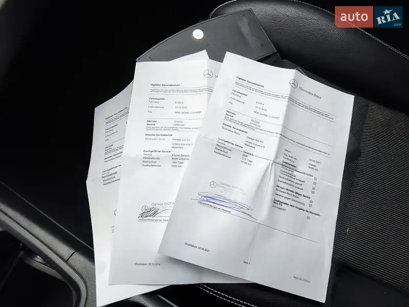 Хетчбек Mercedes-Benz B-Class 2016 в Львові документ