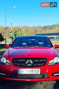 Седан Mercedes-Benz C-Class 2012 в Полтаві