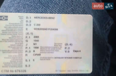 Универсал Mercedes-Benz C-Class 2001 в 