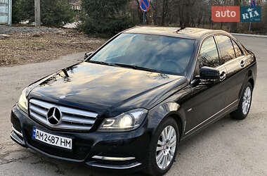 Седан Mercedes-Benz C-Class 2012 в Бердичеві