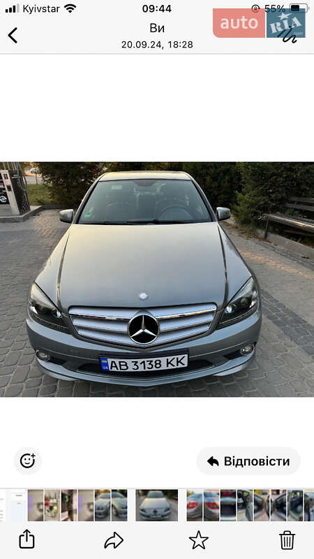 Седан Mercedes-Benz C-Class 2010 в Вінниці