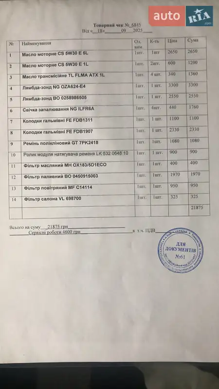 Седан Mercedes-Benz C-Class 2006 в Первомайске документ