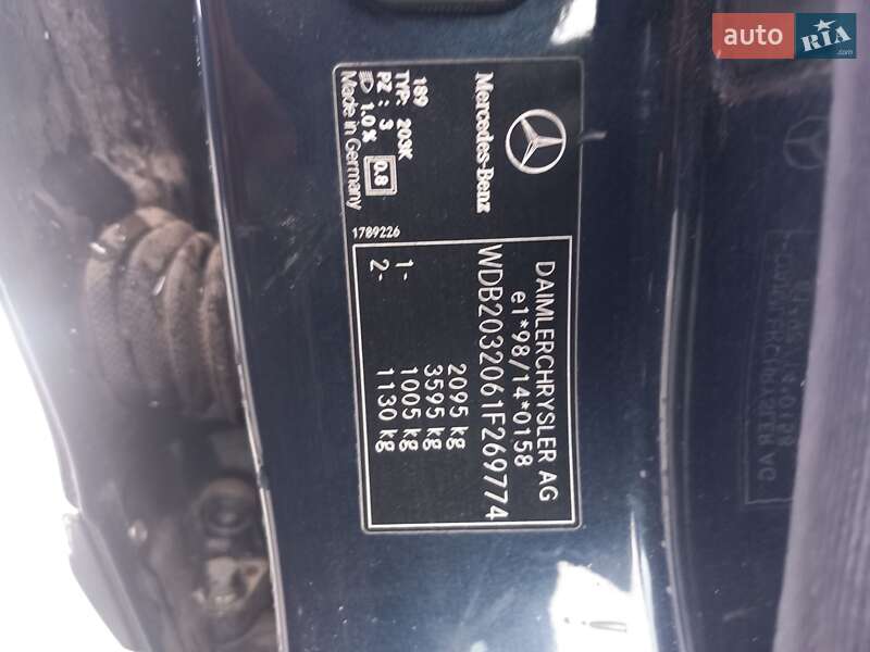 Універсал Mercedes-Benz C-Class 2002 в Луцьку