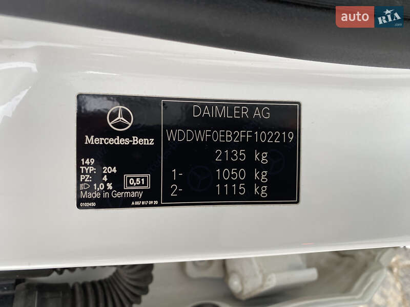 Седан Mercedes-Benz C-Class 2014 в Києві