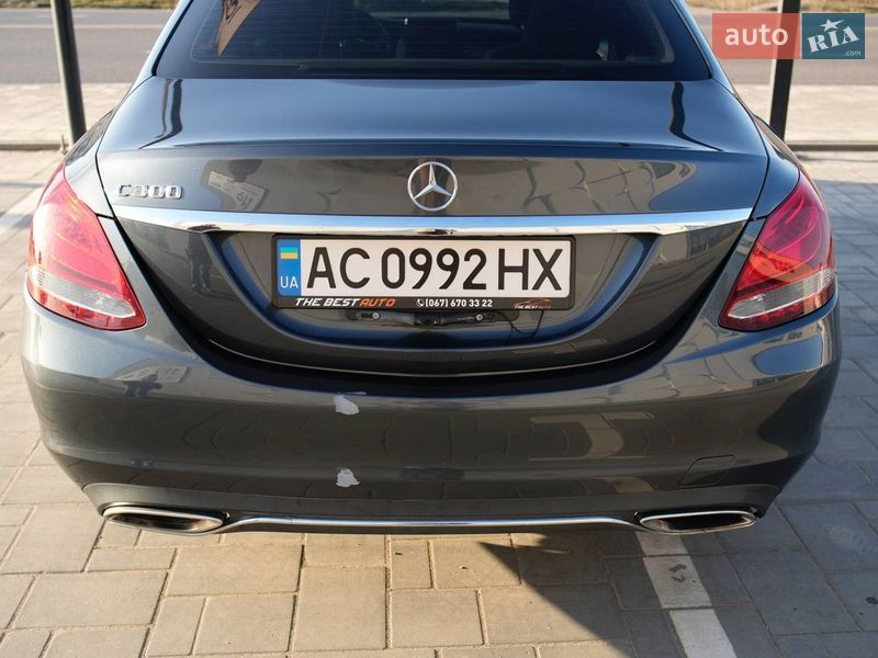 Седан Mercedes-Benz C-Class 2015 в Луцке