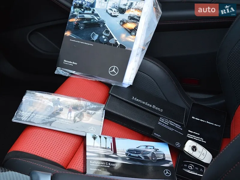 Кабриолет Mercedes-Benz C-Class 2018 в Одессе документ