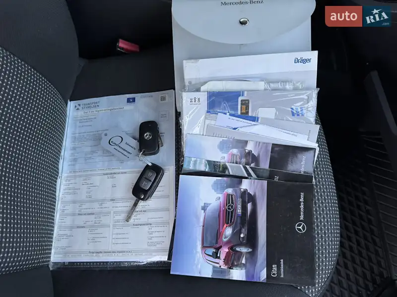 Грузовой фургон Mercedes-Benz Citan 2015 в Полтаве документ