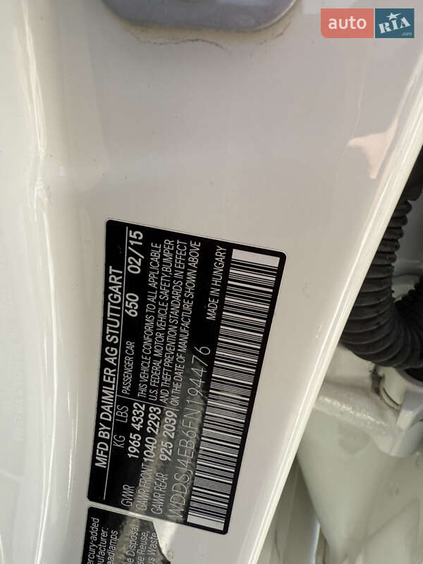 Седан Mercedes-Benz CLA-Class 2015 в Києві