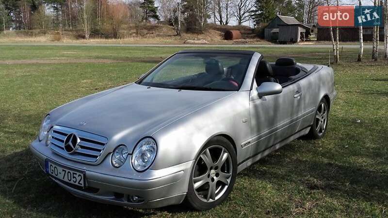 Кабриолет Mercedes-Benz CLK-Class 1998 в Полтаве