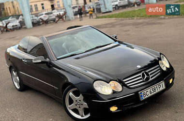 Кабриолет Mercedes-Benz CLK-Class 2003 в Львове