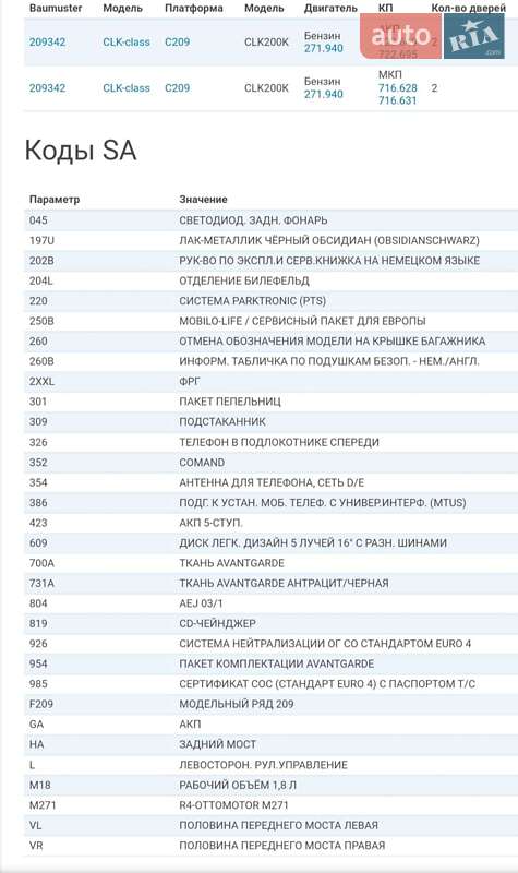 Купе Mercedes-Benz CLK-Class 2004 в Теофіполі фото 2 Купе Mercedes-Benz CLK-Class 2004 в Теофіполі