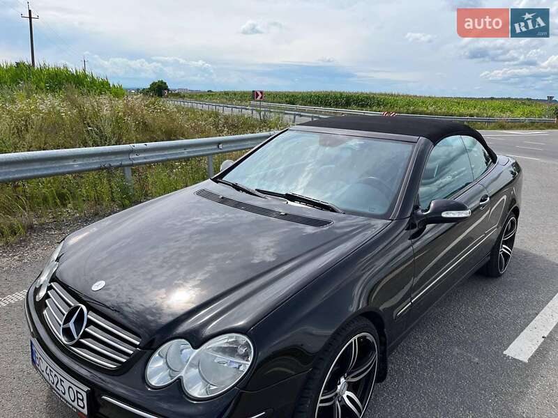 Кабриолет Mercedes-Benz CLK-Class 2004 в Львове