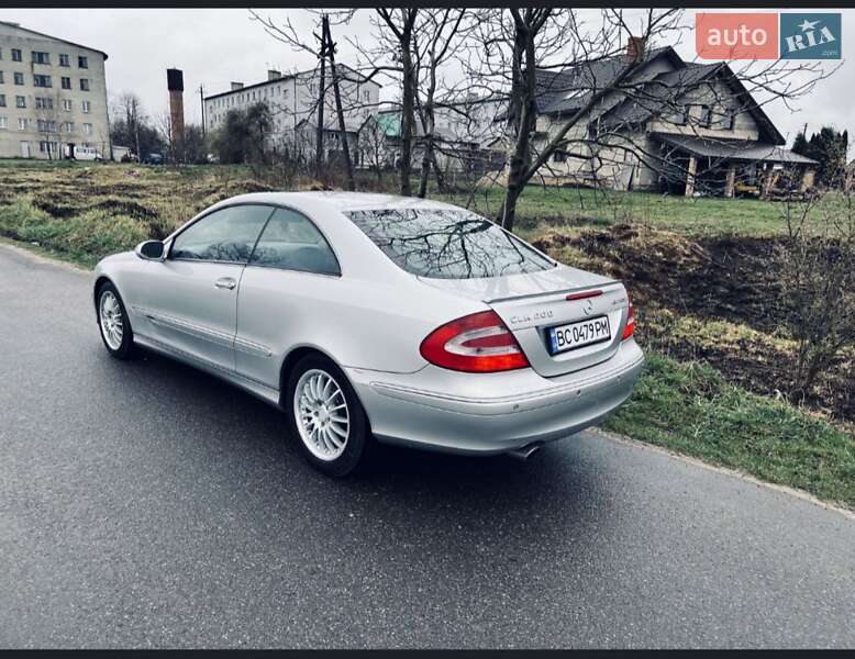 Купе Mercedes-Benz CLK-Class 2002 в Львове