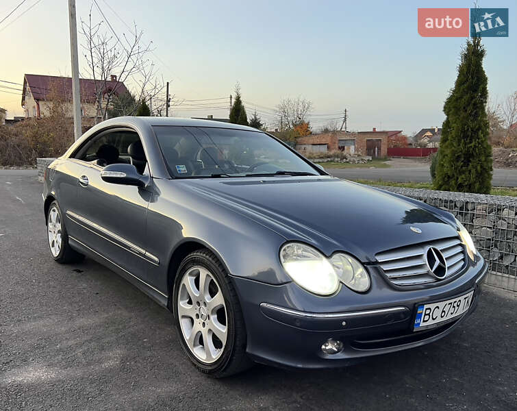 Купе Mercedes-Benz CLK-Class 2002 в Львові