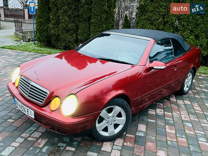 Кабриолет Mercedes-Benz CLK-Class 2001 в Ивано-Франковске
