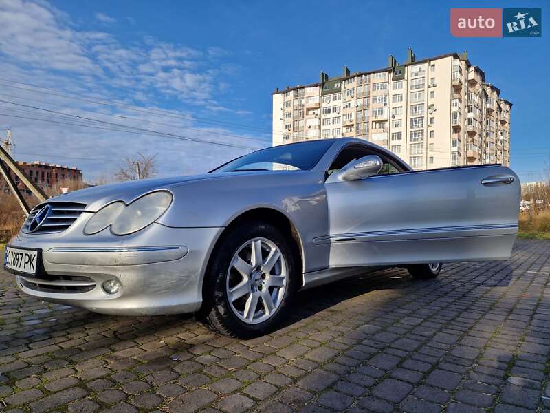 Купе Mercedes-Benz CLK-Class 2002 в Львове