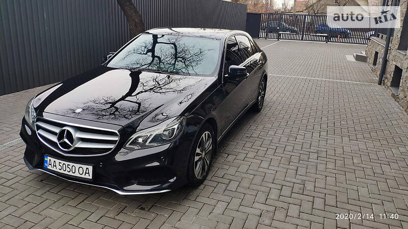 Седан Mercedes-Benz E-Class 2014 в Києві фото Седан Mercedes-Benz E-Class 2014 в Києві