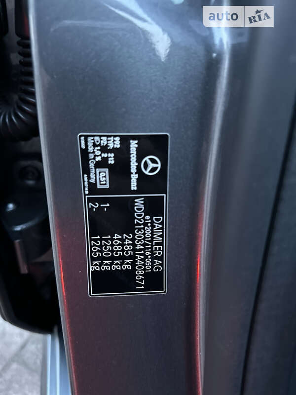 Седан Mercedes-Benz E-Class 2017 в Ивано-Франковске