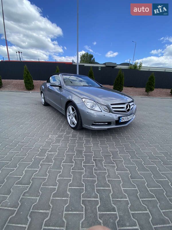 Кабріолет Mercedes-Benz E-Class 2010 в Тернополі