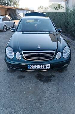 Седан Mercedes-Benz E-Class 2003 в Чернівцях