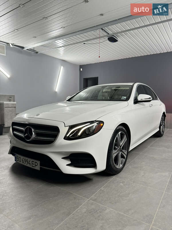 Седан Mercedes-Benz E-Class 2019 в Тернополі