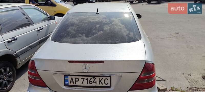 Седан Mercedes-Benz E-Class 2002 в Запоріжжі фото 4 Седан Mercedes-Benz E-Class 2002 в Запоріжжі