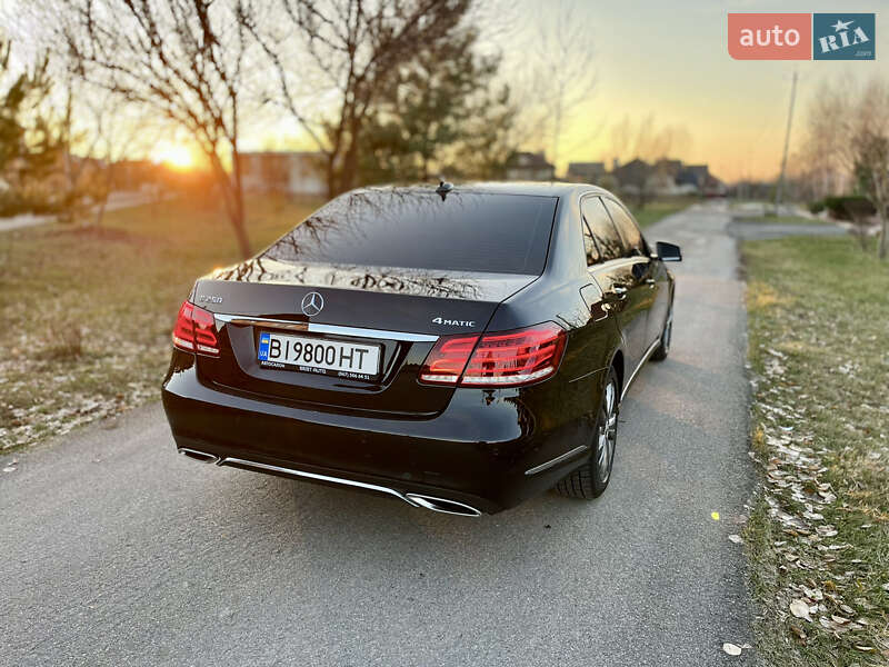 Седан Mercedes-Benz E-Class 2015 в Полтаві