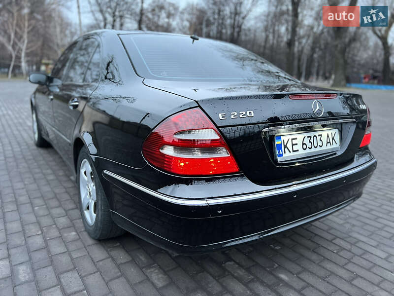 Седан Mercedes-Benz E-Class 2004 в Дніпрі фото 5 Седан Mercedes-Benz E-Class 2004 в Дніпрі