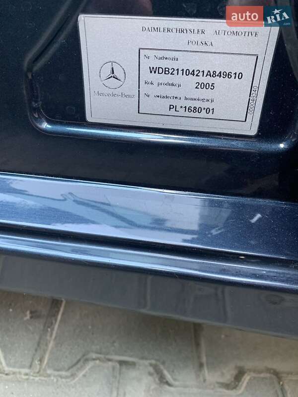 Седан Mercedes-Benz E-Class 2005 в Ивано-Франковске