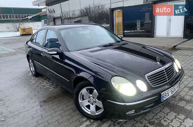 Седан Mercedes-Benz E-Class 2002 в Хмельницькому