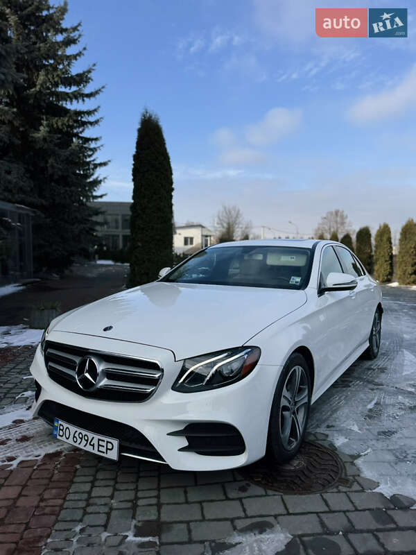 Седан Mercedes-Benz E-Class 2019 в Тернополі