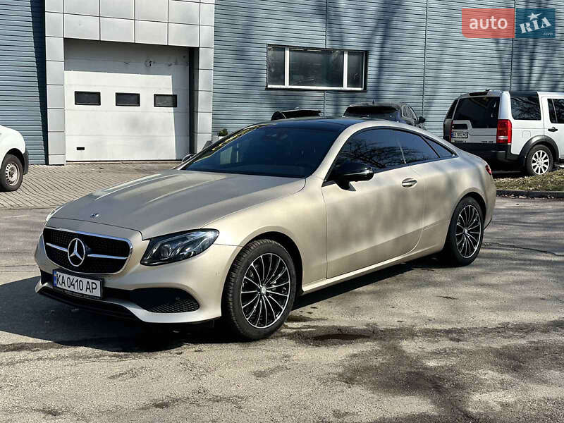 Купе Mercedes-Benz E-Class 2018 в Києві фото 9 Купе Mercedes-Benz E-Class 2018 в Києві