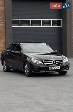 Седан Mercedes-Benz E-Class 2014 в Чернівцях