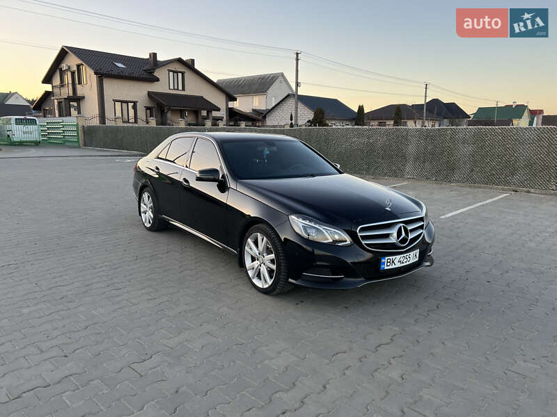 Mercedes-Benz E-Class 2013