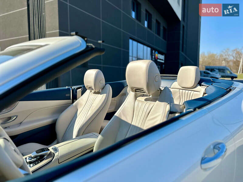 Кабриолет Mercedes-Benz E-Class 2017 в Киеве фото 9 Кабриолет Mercedes-Benz E-Class 2017 в Киеве
