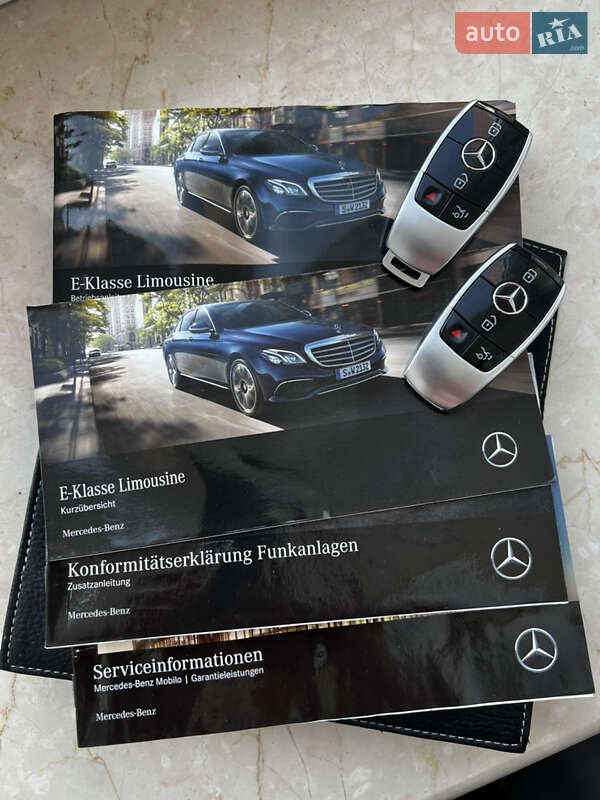 Седан Mercedes-Benz E-Class 2017 в Киеве
