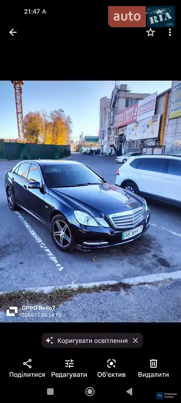 Mercedes-Benz E-Class 2011