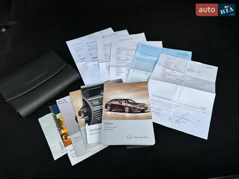 Седан Mercedes-Benz E-Class 2011 в Мостиске документ
