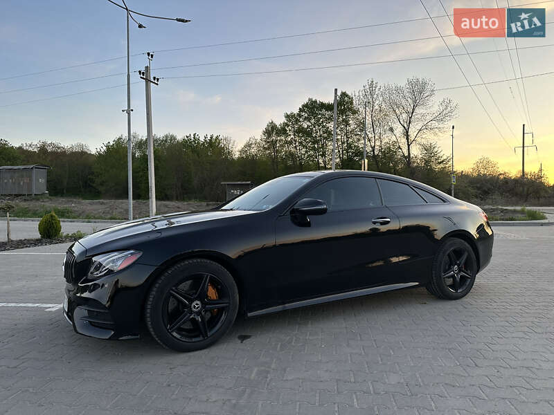 Купе Mercedes-Benz E-Class 2018 в Львове