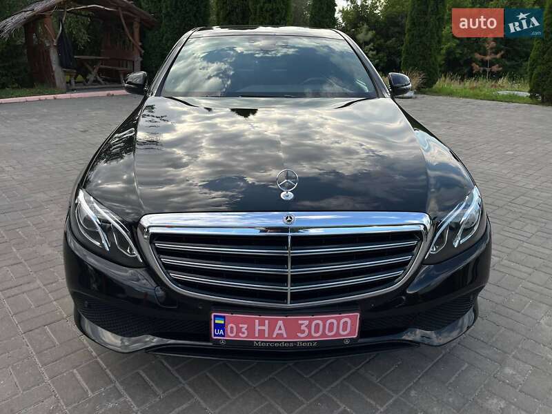 Седан Mercedes-Benz E-Class 2018 в Дубно