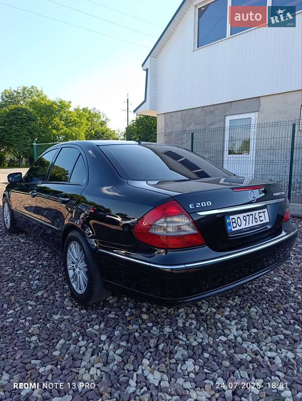 Седан Mercedes-Benz E-Class 2007 в Бучачі