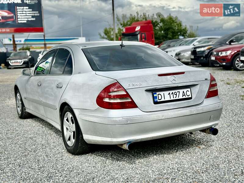 Седан Mercedes-Benz E-Class 2002 в Тернополі