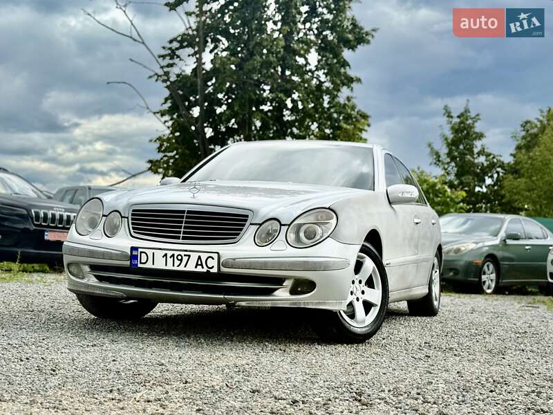 Седан Mercedes-Benz E-Class 2002 в Тернополі