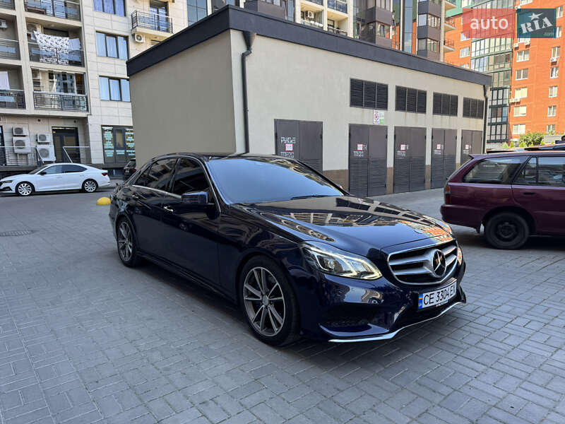 Седан Mercedes-Benz E-Class 2014 в Чернівцях