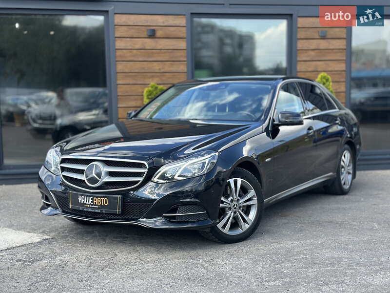 Mercedes-Benz E-Class 2013