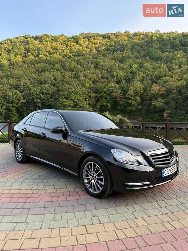 Седан Mercedes-Benz E-Class 2010 в Чернівцях фото 2 Седан Mercedes-Benz E-Class 2010 в Чернівцях