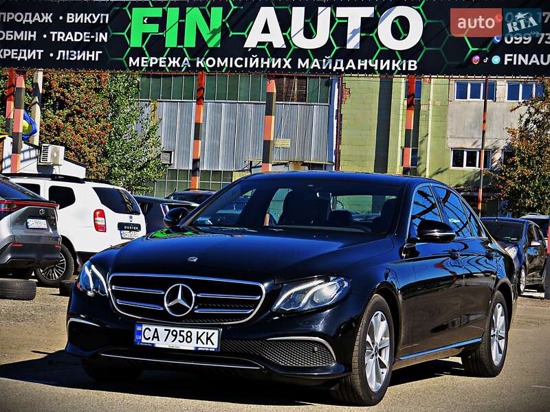 Седан Mercedes-Benz E-Class 2019 в Черкассах